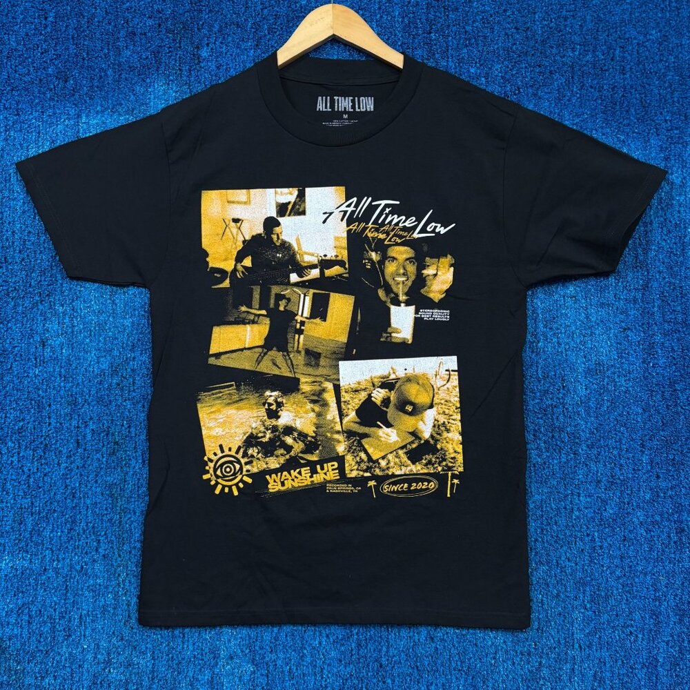 All Time Low Wake Up Sunshine Rock T-Shirt Size Medium